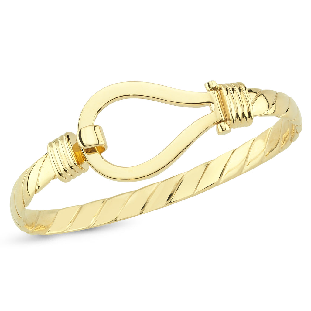 9CT GOLD GENTS BANGLE