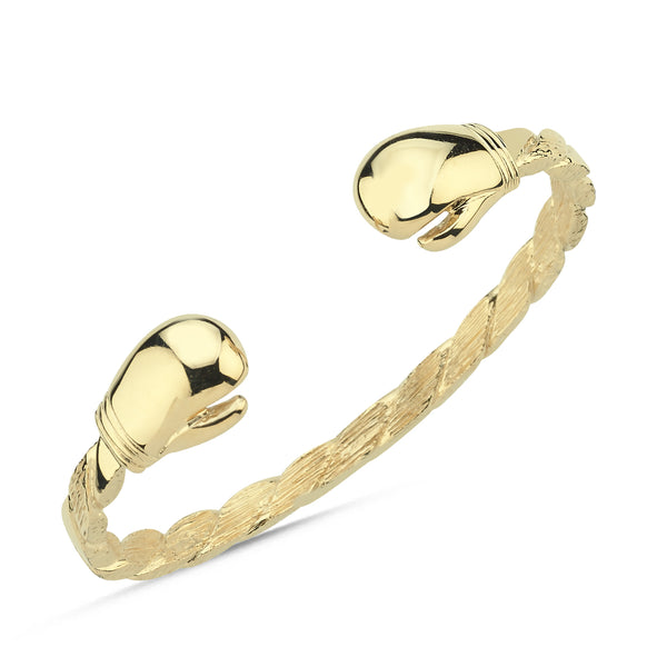 9CT GOLD GENTS BANGLE