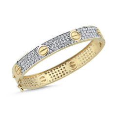 9CT GOLD BANGLES