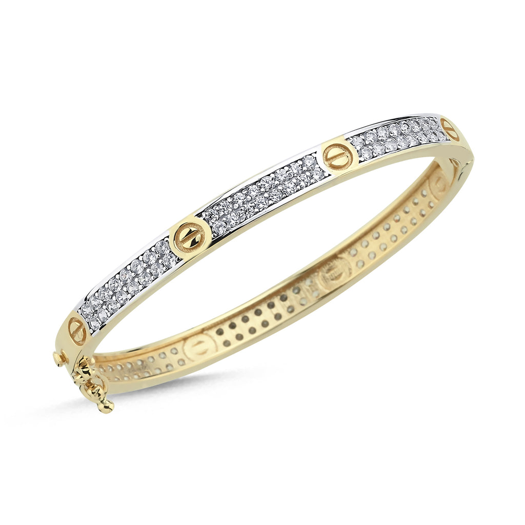 9CT GOLD BANGLES