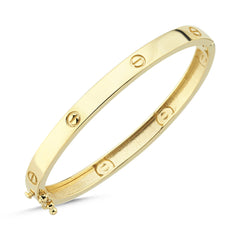 9CT GOLD BANGLES