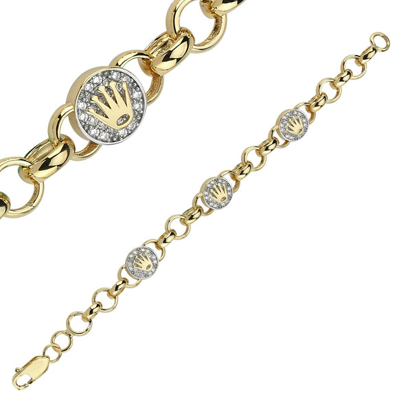 9CT GOLD BABY BRACELET