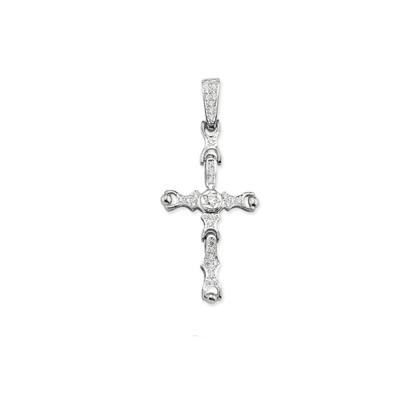 9CT GOLD MOVEABLE CROSSES.