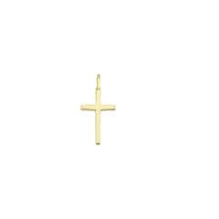 9CT GOLD CROSSES.