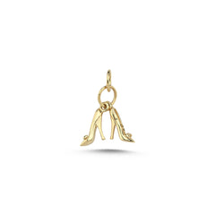 9ct Yellow Gold High Heels Charm/Pendant