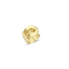 YELLOW GOLD GENTS RINGS