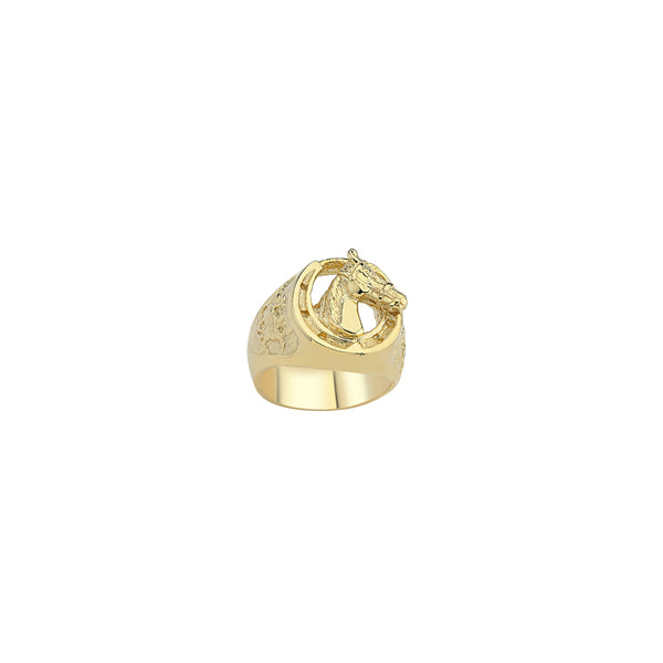 YELLOW GOLD GENTS RINGS