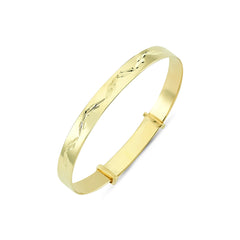 9CT GOLD BABY EXPANDABLE BANGLES