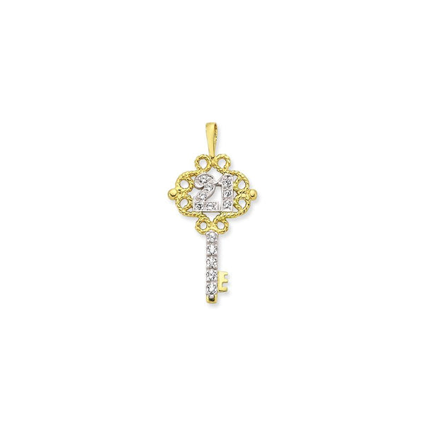 9CT GOLD PENDANTS