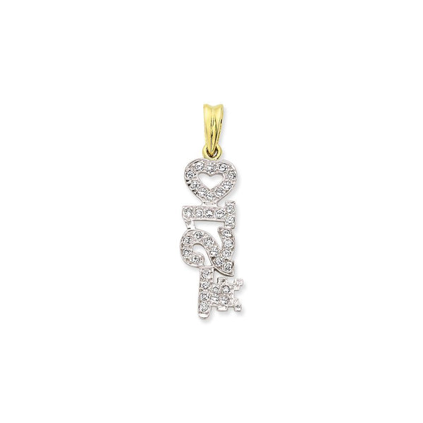 9CT GOLD PENDANTS