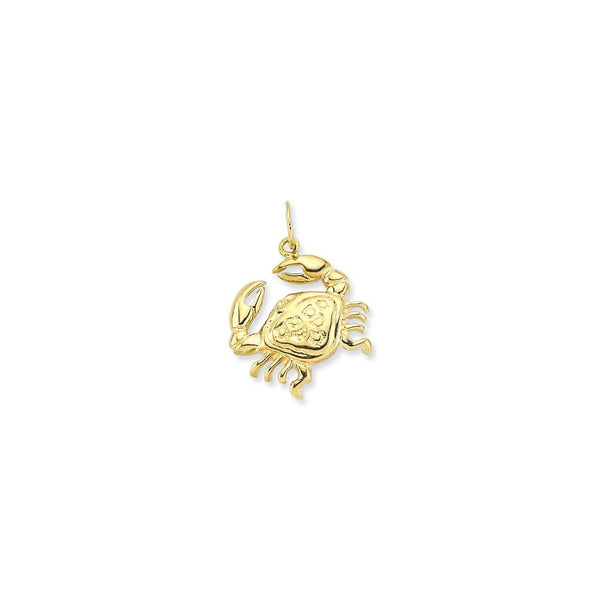 9ct Yellow Gold Cancer Pendant