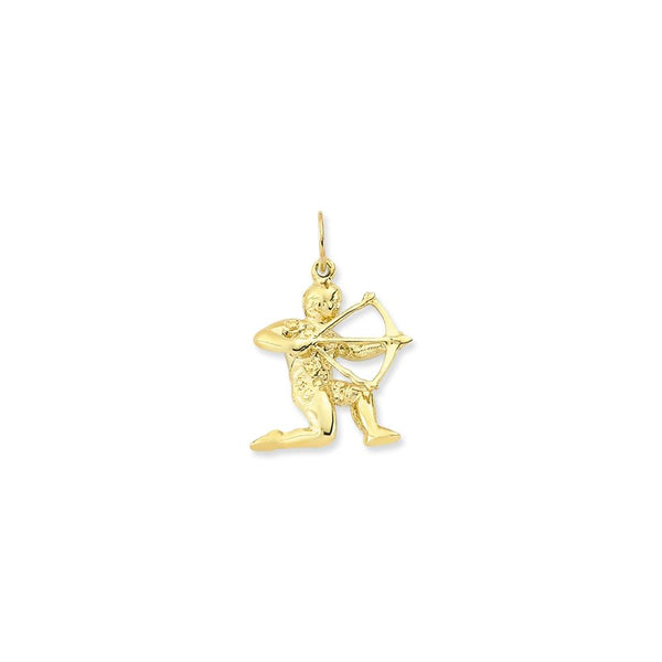 9ct Yellow Gold Sagittarius Pendant