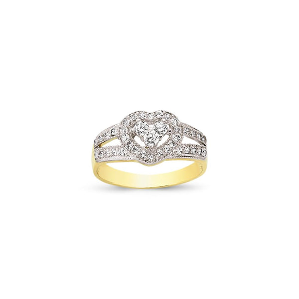 9CT GOLD LADIES RINGS