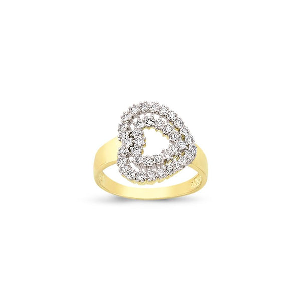 9CT GOLD LADIES RINGS