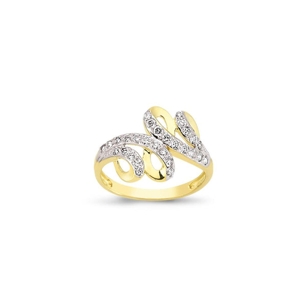 9CT GOLD LADIES RINGS