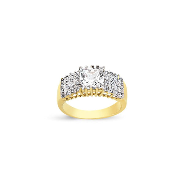 9CT GOLD LADIES RINGS