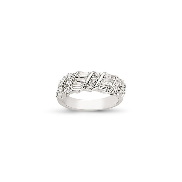 SILVER LADIES RING