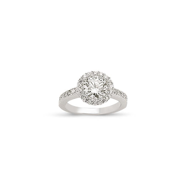 SILVER LADIES RING