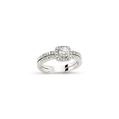 SILVER LADIES RING