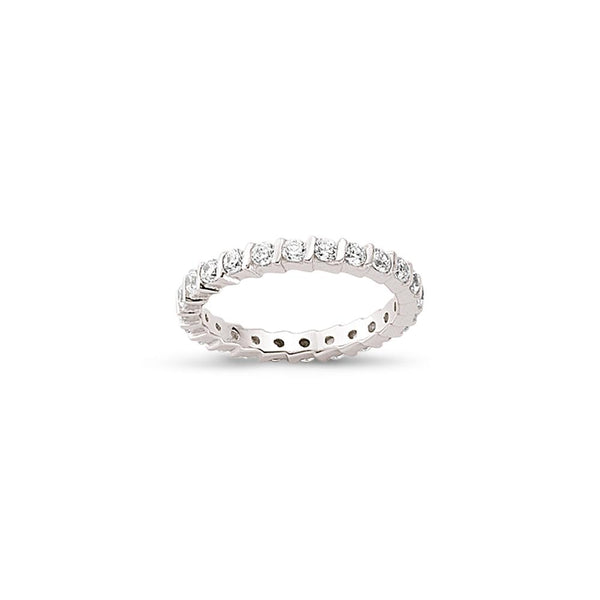 SILVER LADIES RING