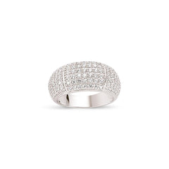 SILVER LADIES RING