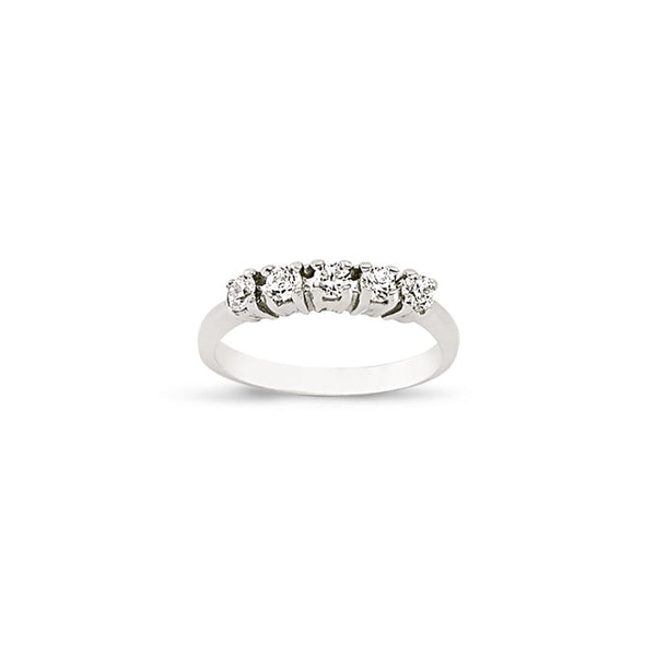 SILVER LADIES RING