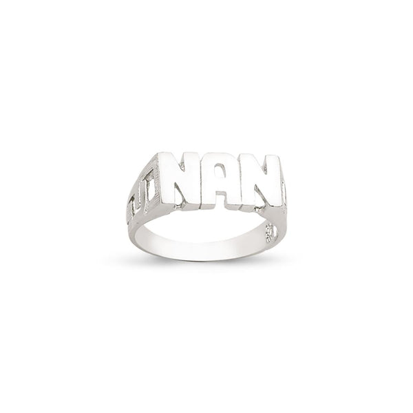 SILVER NAN RING